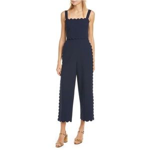 NWT Rebecca Taylor Scalloped Jumpsuit, 2